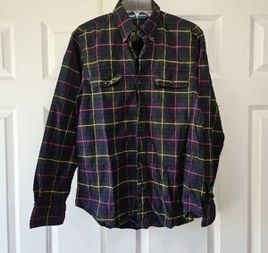 Ralph Lauren Navy Plaid Shirt